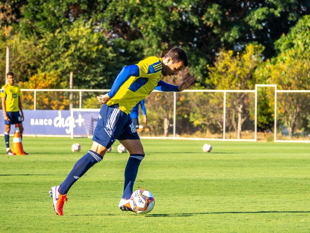 Fotos do treino do Cruzeiro desta sexta-feira, 3 de setembro, na Toca da Raposa II
