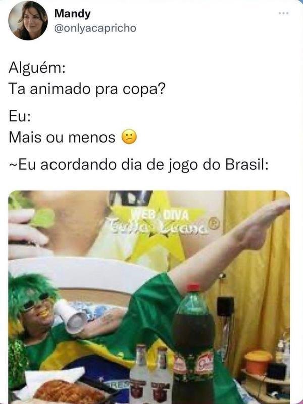 Memes da estreia do Brasil na Copa do Mundo