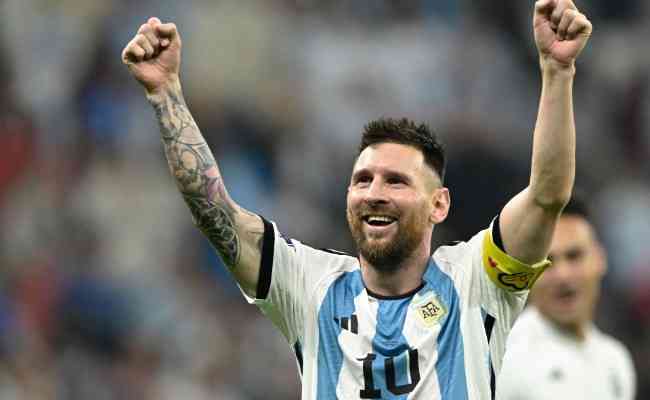 Em busca de ttulo indito, Messi  grande nome da campanha da finalista Argentina no Catar 