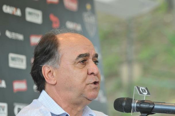 Tcnico Marcelo Oliveira deu entrevista de despedida na Cidade da Galo