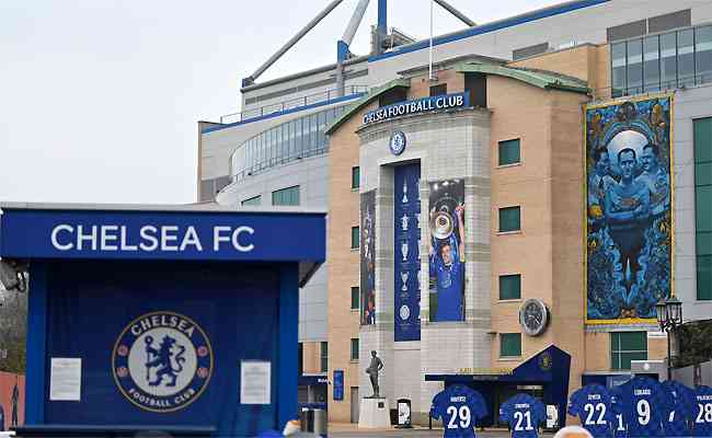 Vista do Stamford Bridge, estdio do Chelsea: perda de receita com sanes a Roman Abramovich