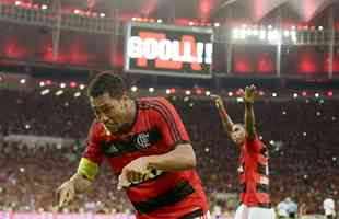 2013 - Hernane, do Flamengo, foi o artilheiro com oito gols