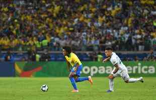 Equipes se enfrentaram pela semifinal da Copa Amrica, em Belo Horizonte