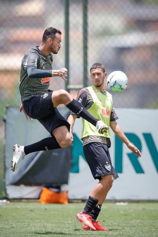 Fotos: Atltico se prepara para duelo contra o Flamengo