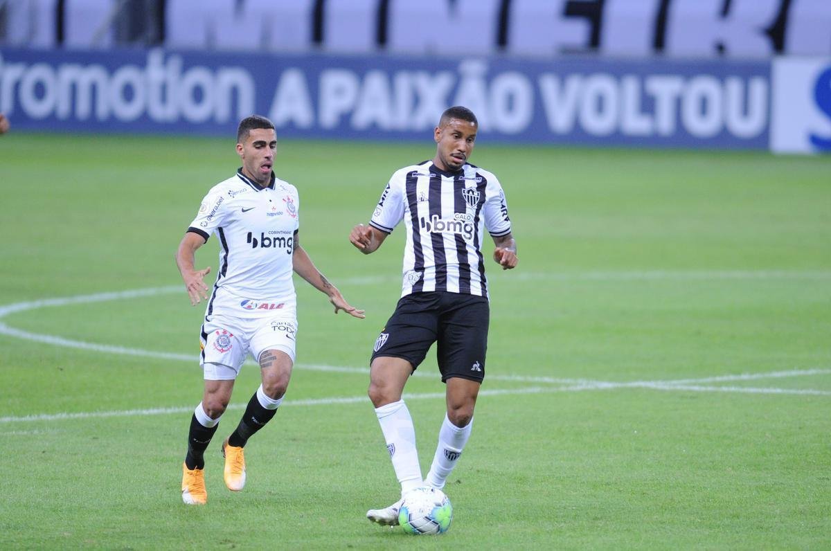 Fotos do jogo entre Atltico e Corinthians, no Mineiro, em Belo Horizonte, pela segunda rodada do Campeonato Brasileiro (Alexandre Guzanshe/EM/D. A Press)