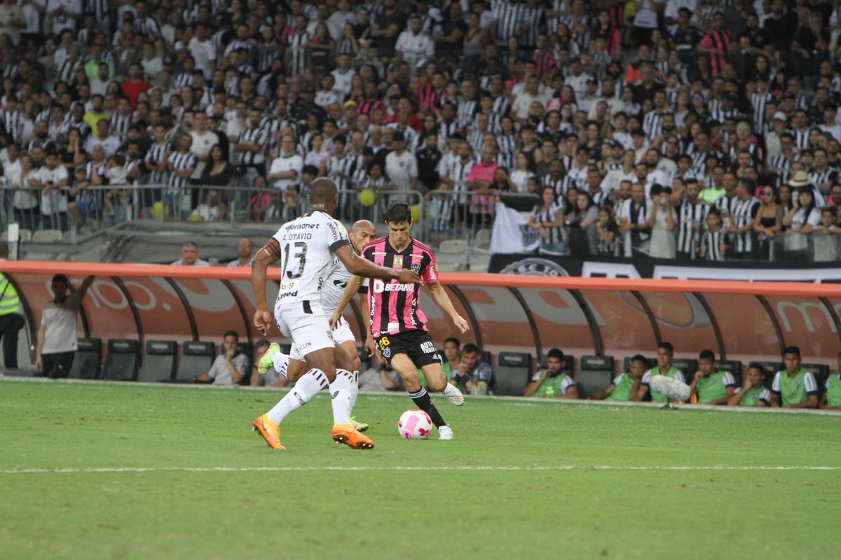 Atltico x Cear: fotos do jogo no Mineiro pelo Brasileiro
