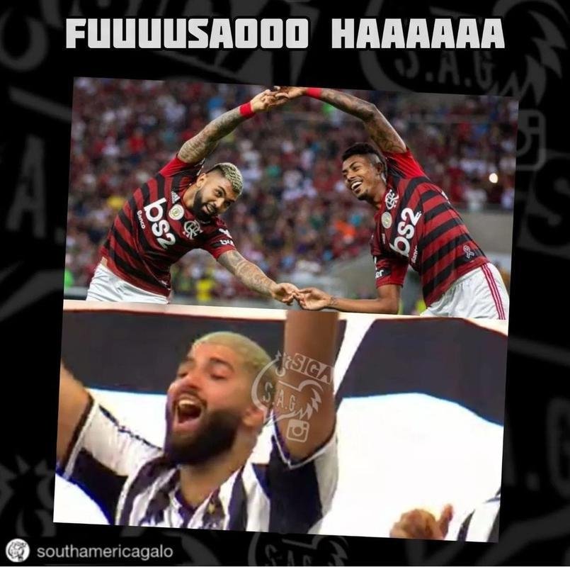 Os memes da conquista da Supercopa pelo Atltico em cima do Flamengo