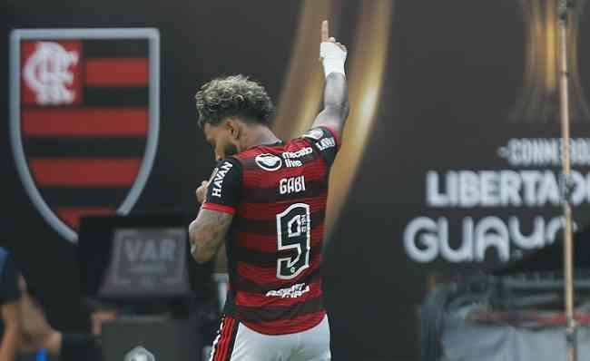 Gabigol tem seis gols pelo Flamengo na Libertadores de 2022