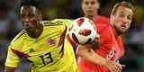 Colmbia e Inglaterra se enfrentaram pelas oitavas de final da Copa do Mundo da Rssia, em Moscou