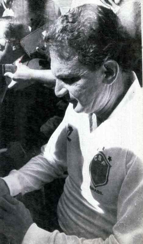 Carlos Alberto Silva com a Seleo Brasileira na Copa Amrica de 1987, na Argentina