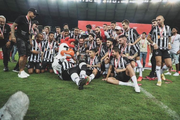 Fotos da festa do Atltico no Mineiro com a conquista do bicampeonato mineiro