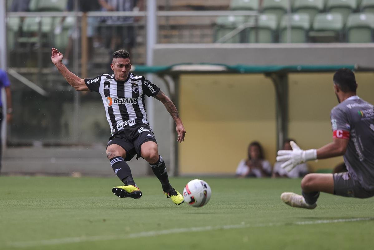 Atltico x Patrocinense: fotos do jogo pelo Campeonato Mineiro