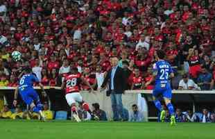 Fotos do primeiro tempo de Flamengo e Cruzeiro, no Maracan, pela final da Copa do Brasil