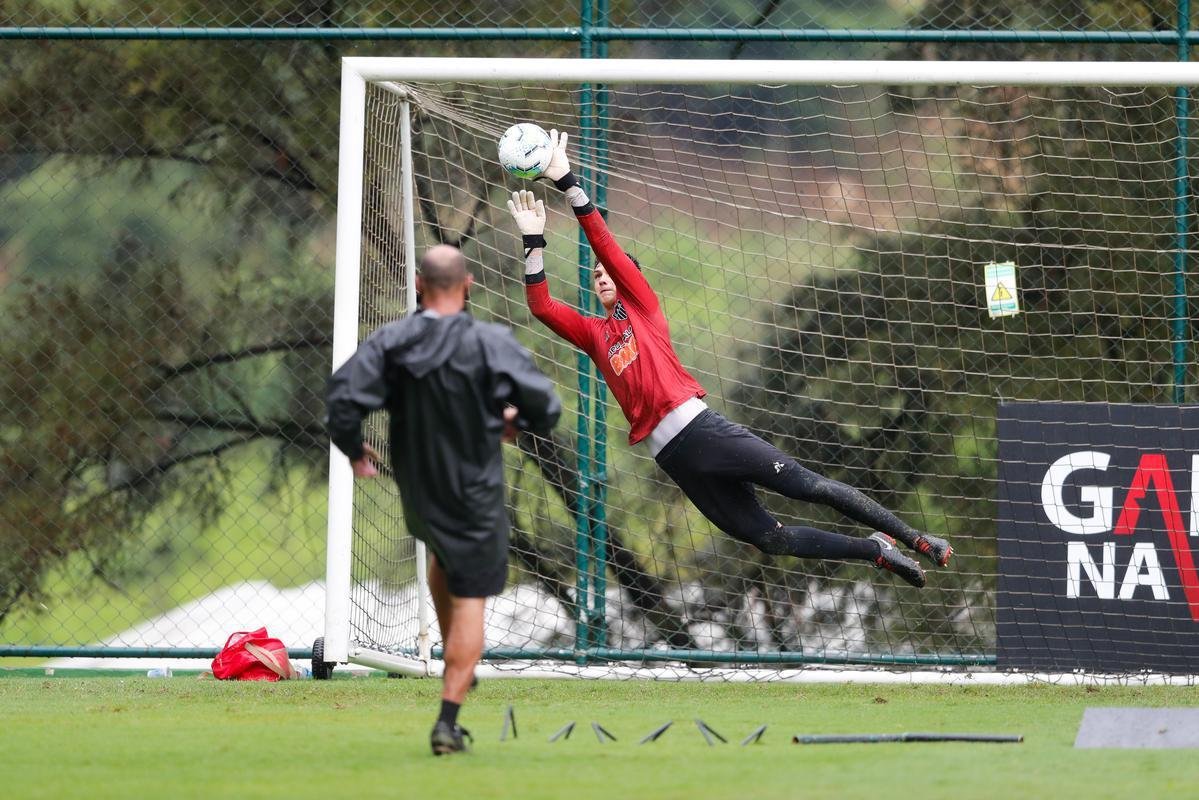 Atltico se prepara para o duelo contra o Athletico-PR