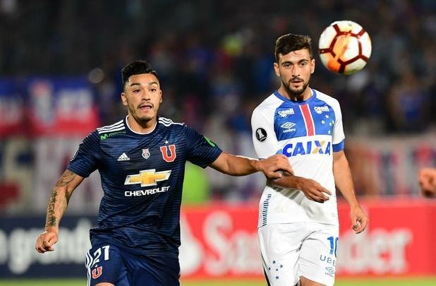 Fotos de Universidad de Chile x Cruzeiro, no Estdio Nacional, pela fase de grupos da Copa Libertadores