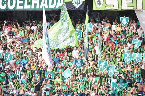 Veja fotos da derrota que acabou com o sonho de acesso do Amrica  Srie A 2020