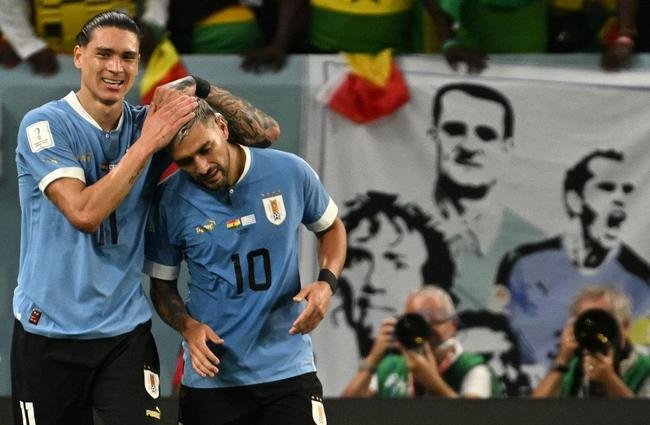 No Estdio e Al-Janoub, Gana e Uruguai duelam pela ltima rodada do Grupo H da Copa 