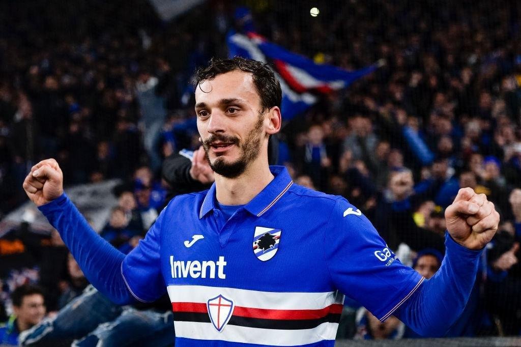 Atacante italiano Manolo Gabbiadini, da Sampdoria, teve COVID-19