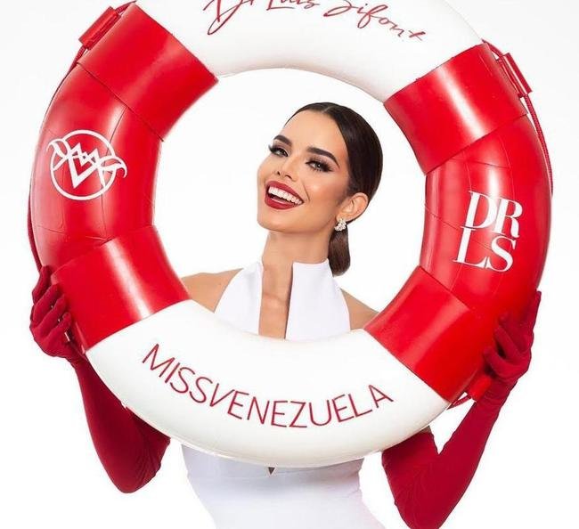 Fotos de Amanda Dudamel, filha de ex-treinador do Atltico, vencedora do Miss Venezuela