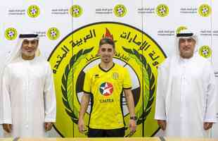 Matias Pisano, meia-atacante, 28 anos, seu ltimo clube foi o Al Ittihad, dos Emirados rabes Unidos