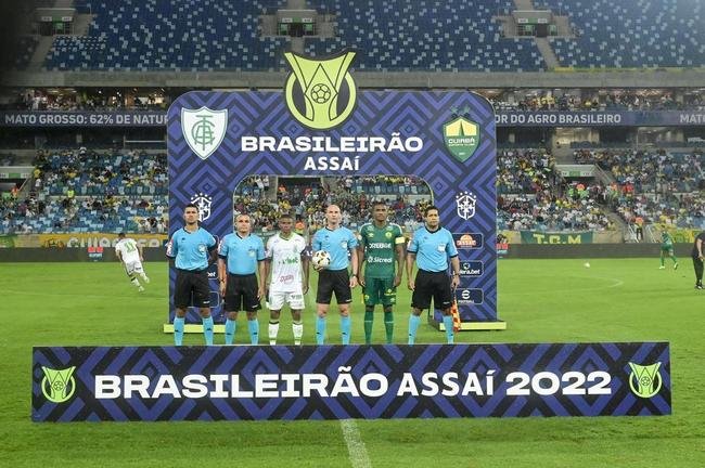 Fotos da partida entre Cuiab e Amrica, nesta quarta-feira (28/9), na Arena Pantanal, pela 28 rodada do Campeonato Brasileiro