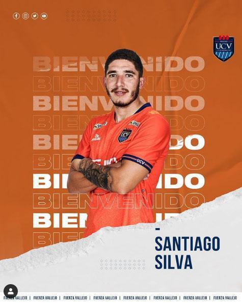 Santiago Silva, atacante (Universidad César Vallejo, do Peru)
