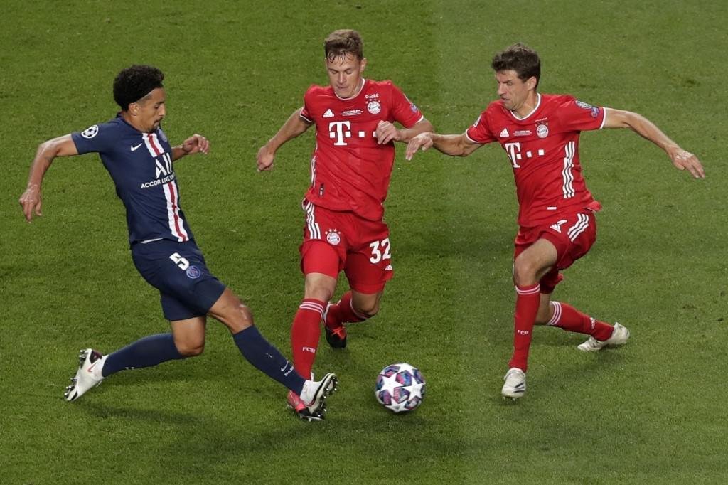 Fotos da final da Liga dos Campeões entre PSG e Bayern de Munique, em Lisboa