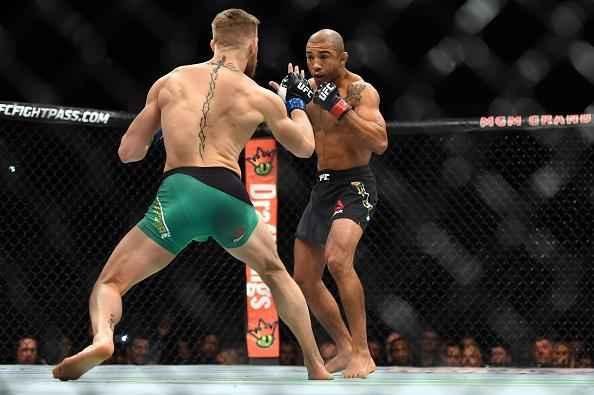 Imagens do incrível nocaute de Conor McGregor sobre José Aldo