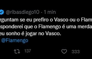 Jogadores que estiveram no Flamengo em 2022 foram hackeados no Twitter