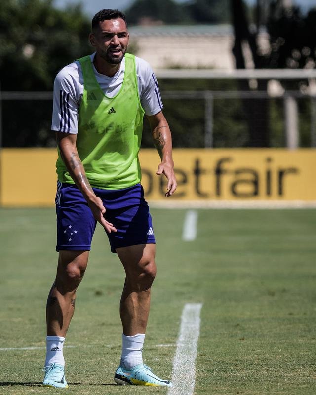 O Cruzeiro treinou nesta quarta-feira (5/4), na Toca da Raposa II, em Belo Horizonte