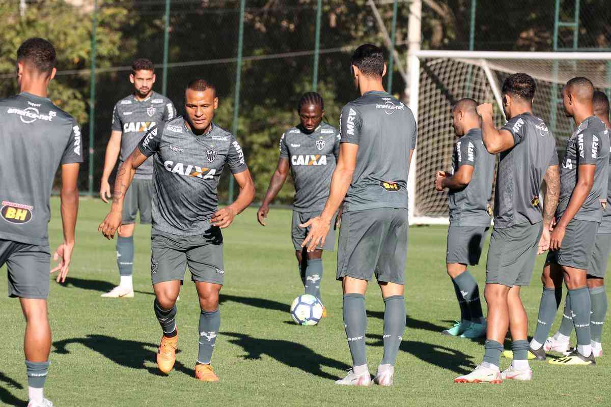 Atltico se prepara para o jogo diante do Corinthians, no sbado, s 21h, na Arena, em So Paulo