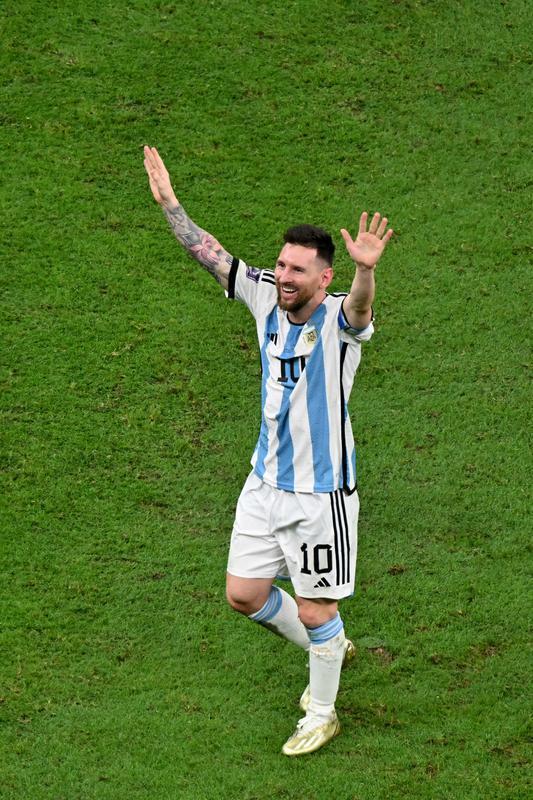 Argentina venceu a Frana por 4 a 2 nos pnaltis, depois de empate por 3 a 3, e finalmente soltou o grito de tricampe do mundo