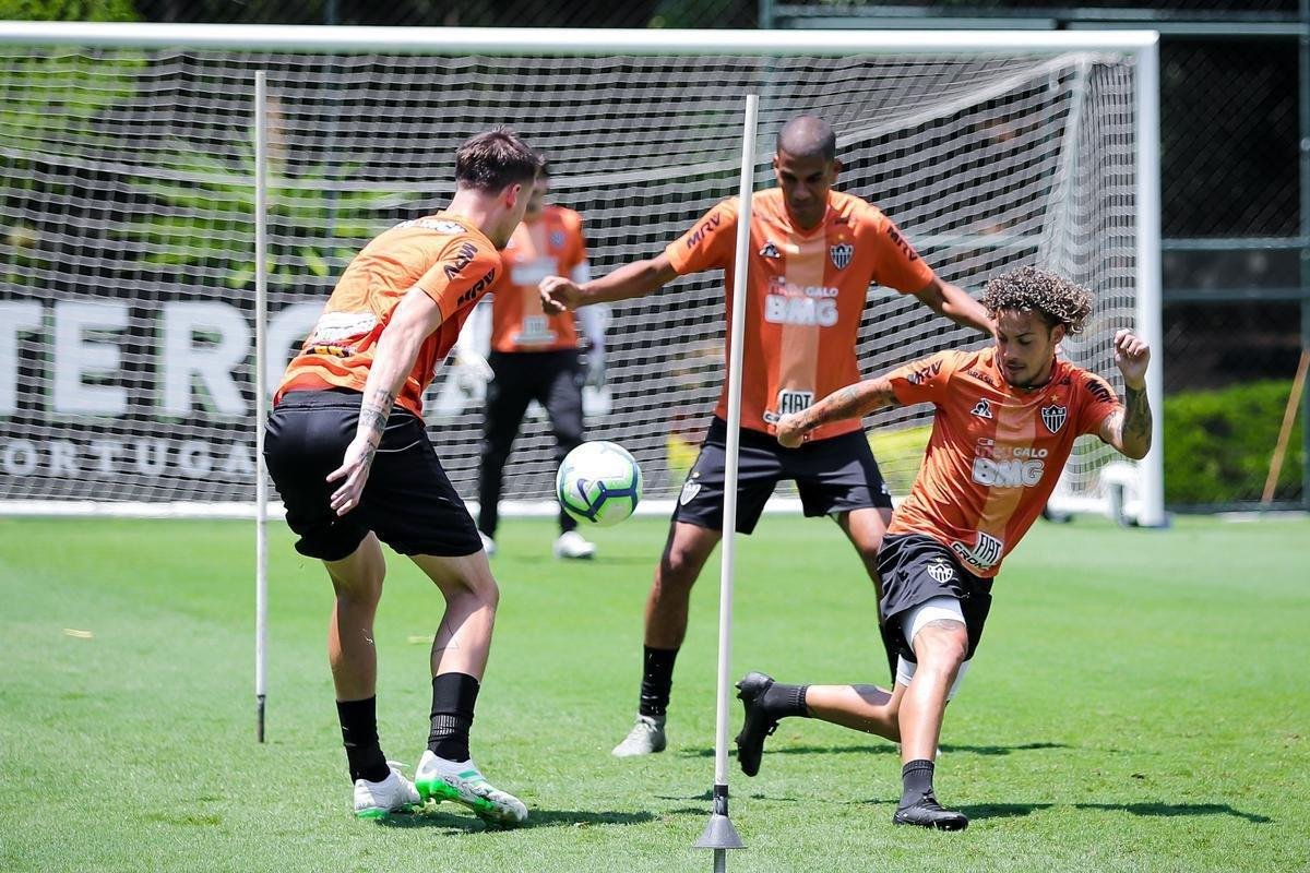 Atltico encerra preparao para encarar o Cruzeiro