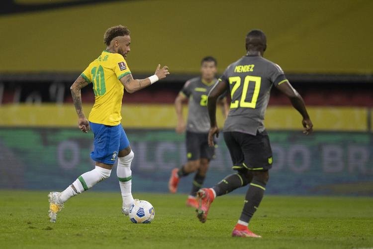 Com gols de Richarlison e Neymar, Brasil venceu o Equador no Beira-Rio