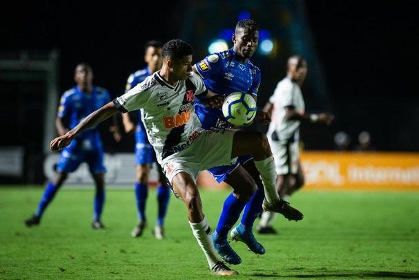 Veja fotos do jogo entre Vasco e Cruzeiro