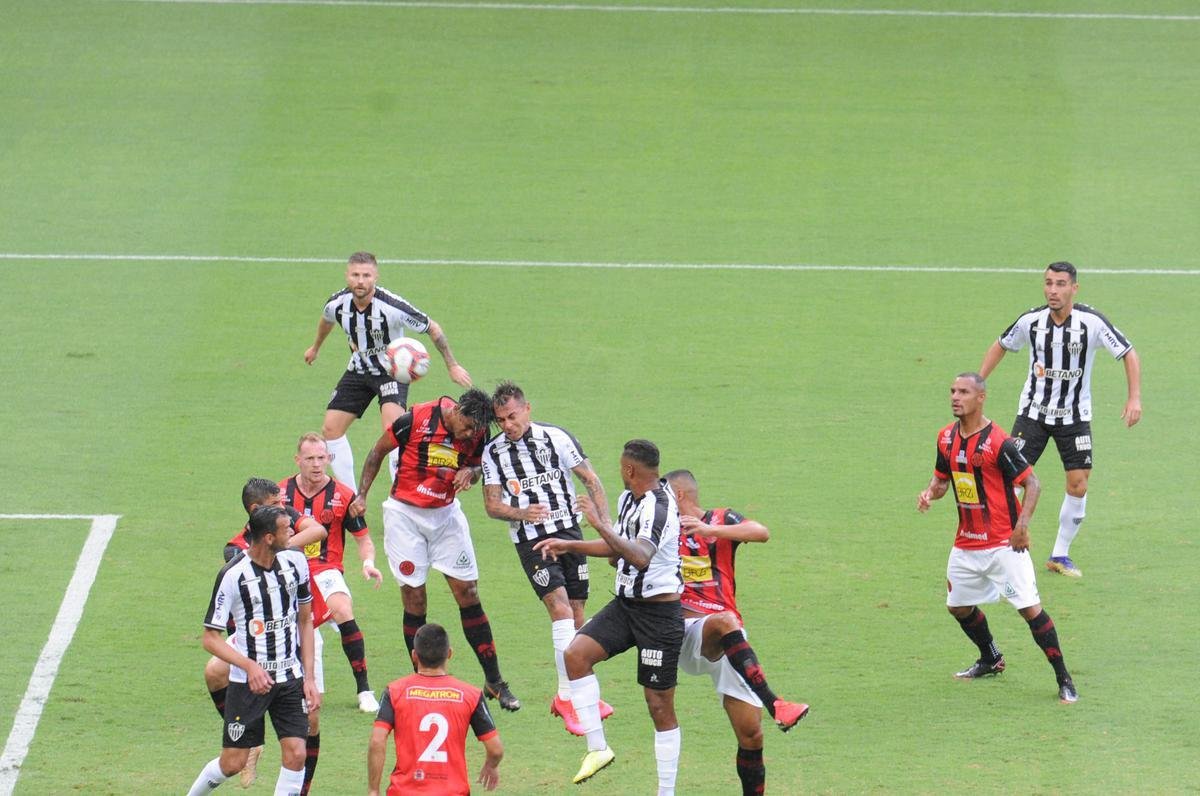 Fotos do jogo entre Atltico e Pouso Alegre, no Mineiro, em Belo Horizonte, pela oitava rodada do Campeonato Mineiro de 2021