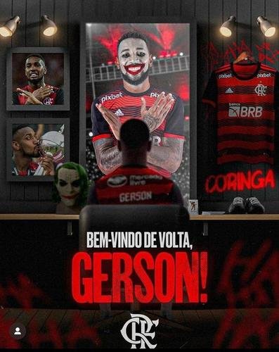 Flamengo anunciou o volante Gerson