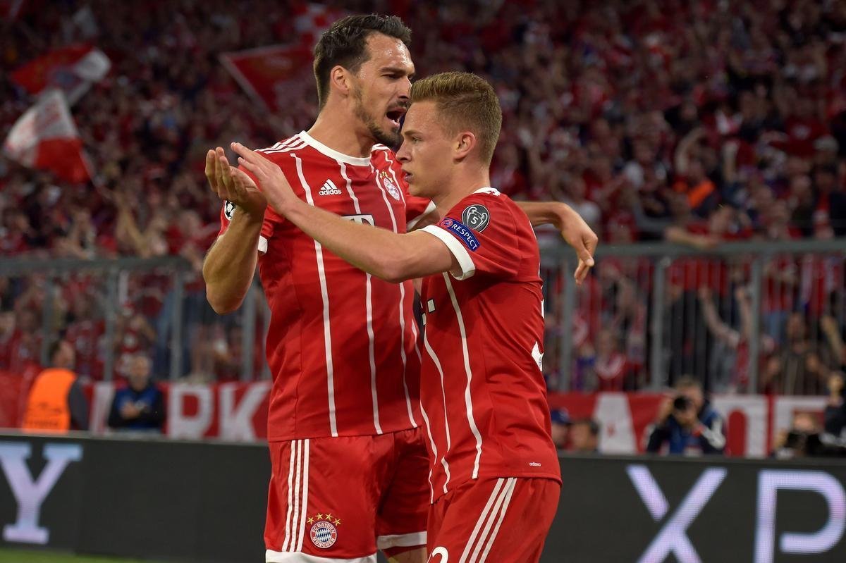 Com Joshua Kimmich, o Bayern marcou o primeiro gol da partida