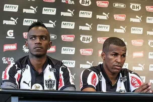 Veja imagens da apresentação de Hyuri, Erazo e Juan Cazares, novos reforços do Atlético