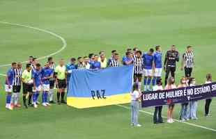 Fotos do clssico entre Atltico e Cruzeiro, no Mineiro, em BH, pela nona rodada do Campeonato Mineiro de 2022