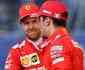 Vettel desconversa sobre polmica com a Ferrari e Leclerc diz confiar na equipe