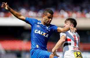 Galeria de fotos da vitria do So Paulo sobre o Cruzeiro por 3 a 2, neste domingo, no Morumbi
