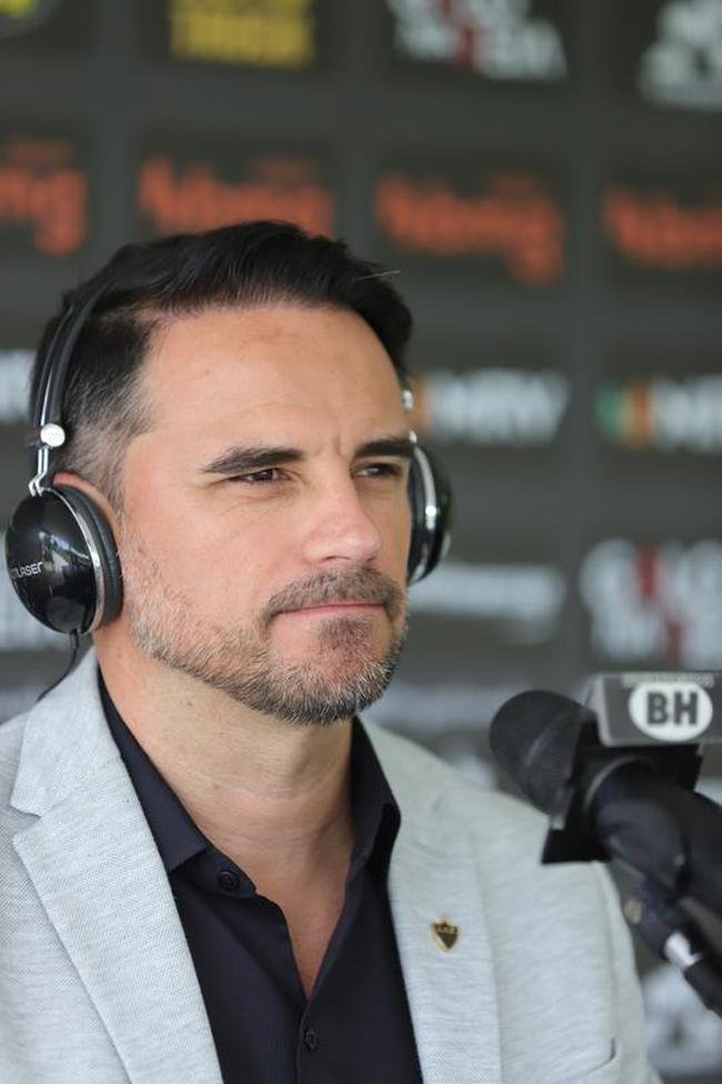 Atltico apresenta Rodrigo Caetano como novo diretor de futebol