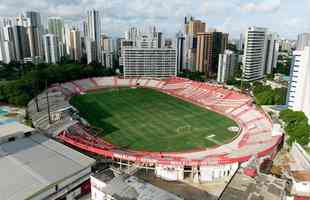 Aflitos -  o estdio do Nutico, no Recife. Pode abrigar 22.856 torcedores.