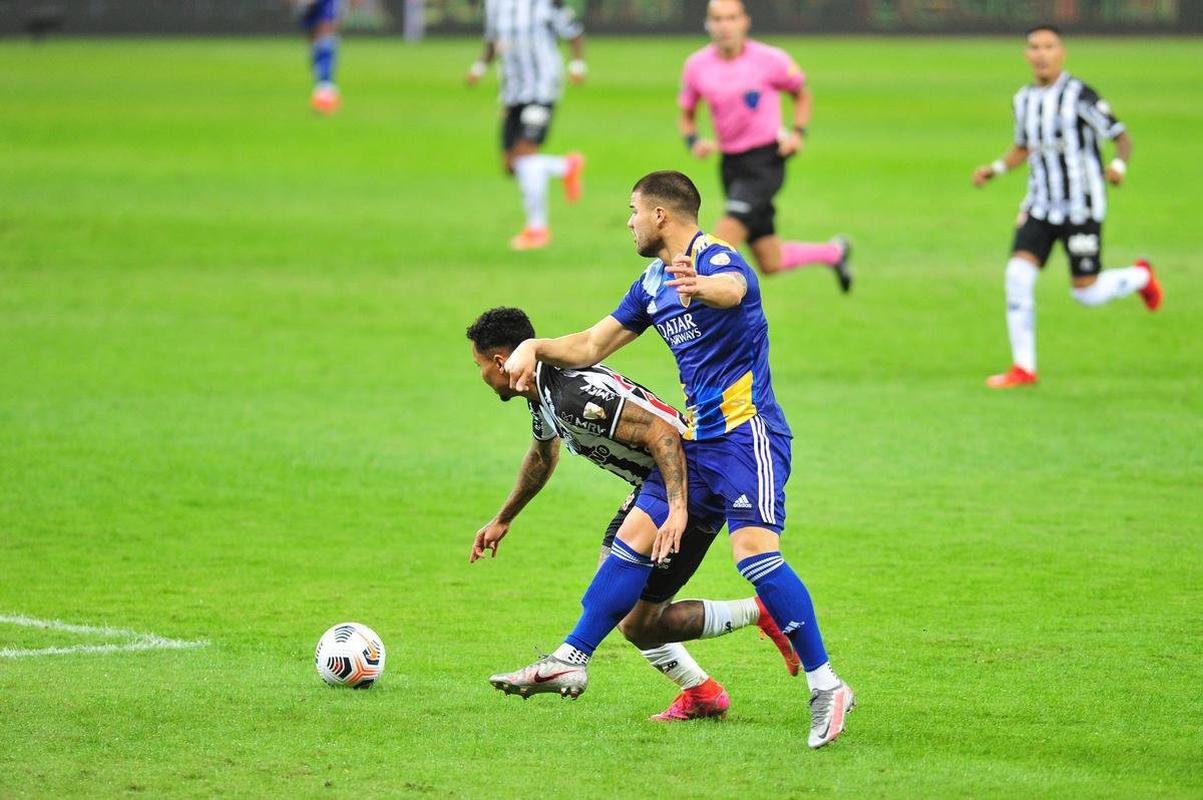 Fotos do jogo entre Atltico e Boca Juniors, no Mineiro, em Belo Horizonte, pela volta das oitavas de final da Copa Libertadores 2021