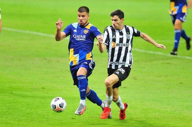 Fotos do jogo entre Atltico e Boca Juniors, no Mineiro, em Belo Horizonte, pela volta das oitavas de final da Copa Libertadores 2021