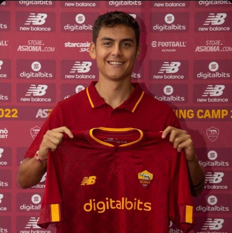 Roma: atacante Paulo Dybala (ex-Juventus)
