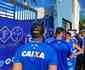 Torcedores do Cruzeiro protestam contra Pastana e cobram o acesso à Série A