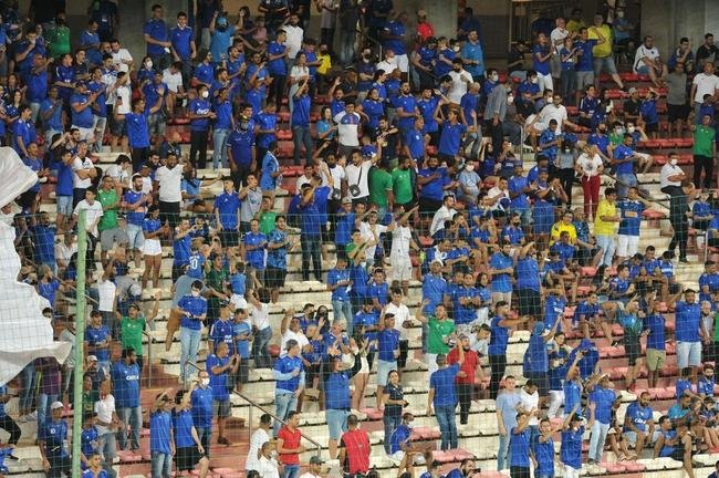 Fotos do jogo entre Cruzeiro e Uberlndia, no Independncia, em BH, pela stima rodada do Campeonato Mineiro de 2022