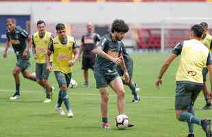 Veja imagens do treino do Atltico no Panam